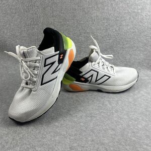 NEW BALANCE Men's Sz 9.5 M1440lh1 FRESH FOAM WHITE/BLACK/ORANGE SHOE SNEAKERS